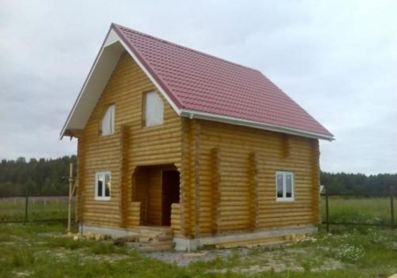Строительство дома из оцилиндрованного бревна киров